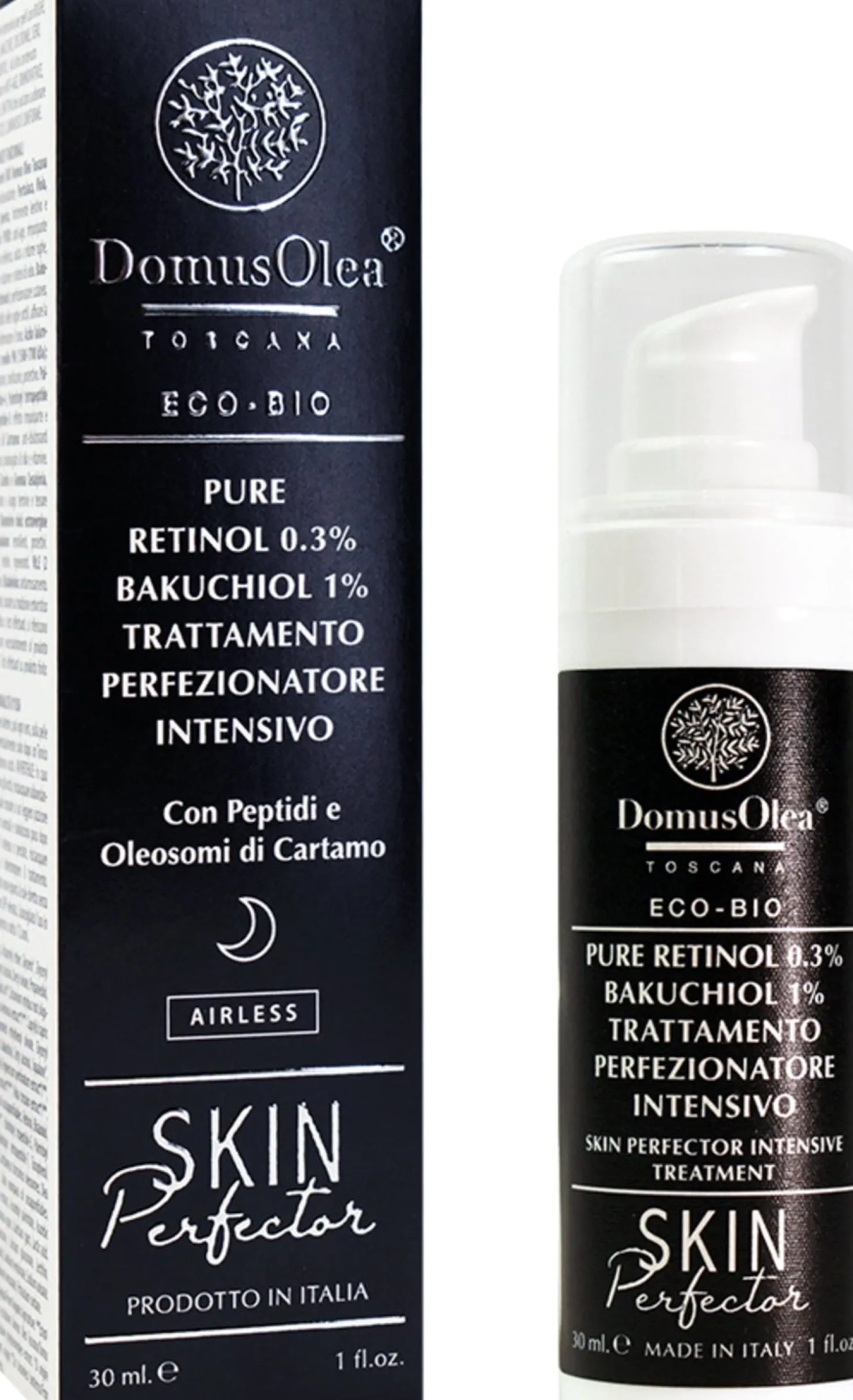 Skin Perfector Pure Retinol 0,3% Bakuchiol 1% Trattamento Perfezionatore Intensivo, 30 ml