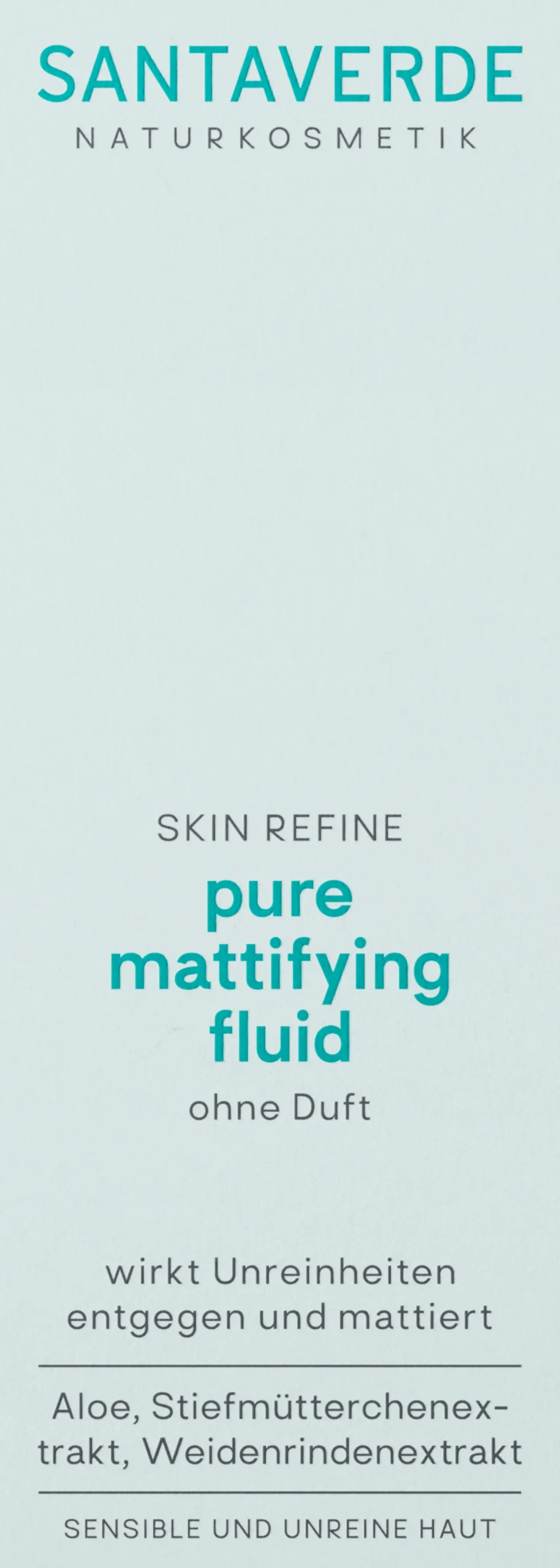 SKIN REFINE pure mattifying fluid, 30 ml