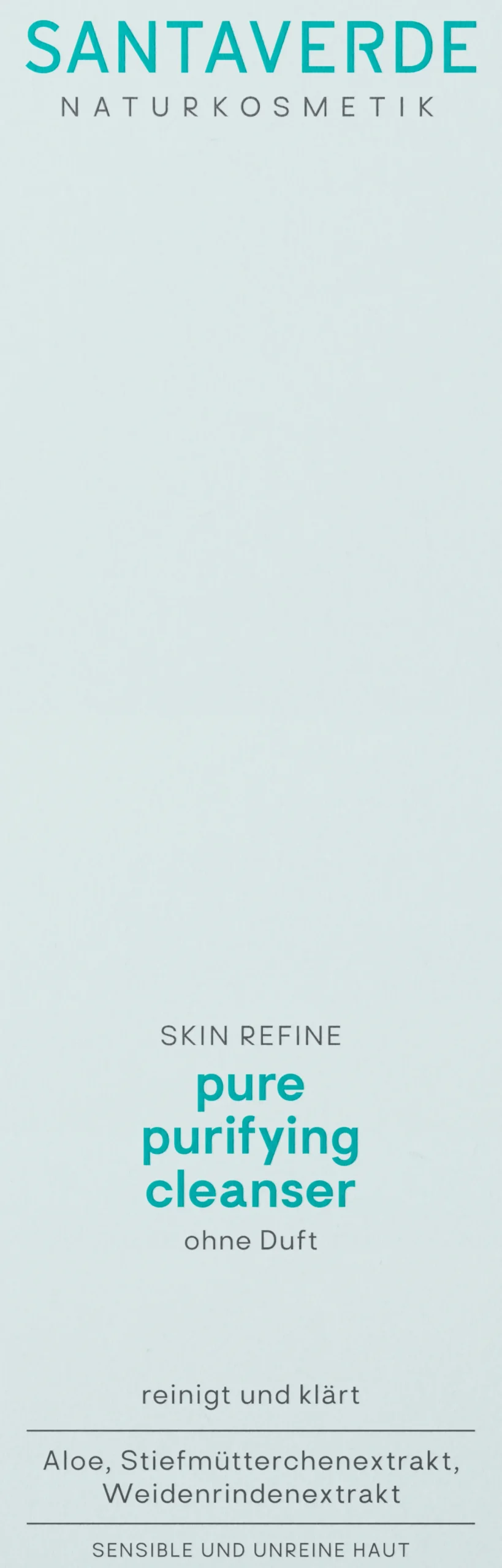 SKIN REFINE pure purifying cleanser fragrance-free, 100 ml