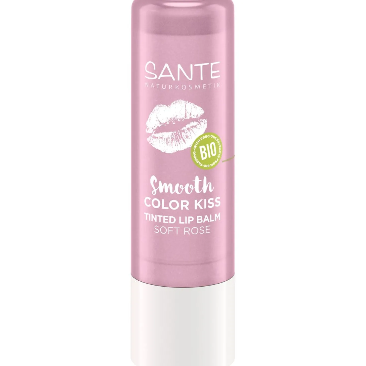 Smooth Color Kiss Tinted Lip Balm, Soft Coral (4,80 ml)