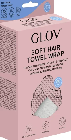 Soft Hair Wrap, Fluffy White
