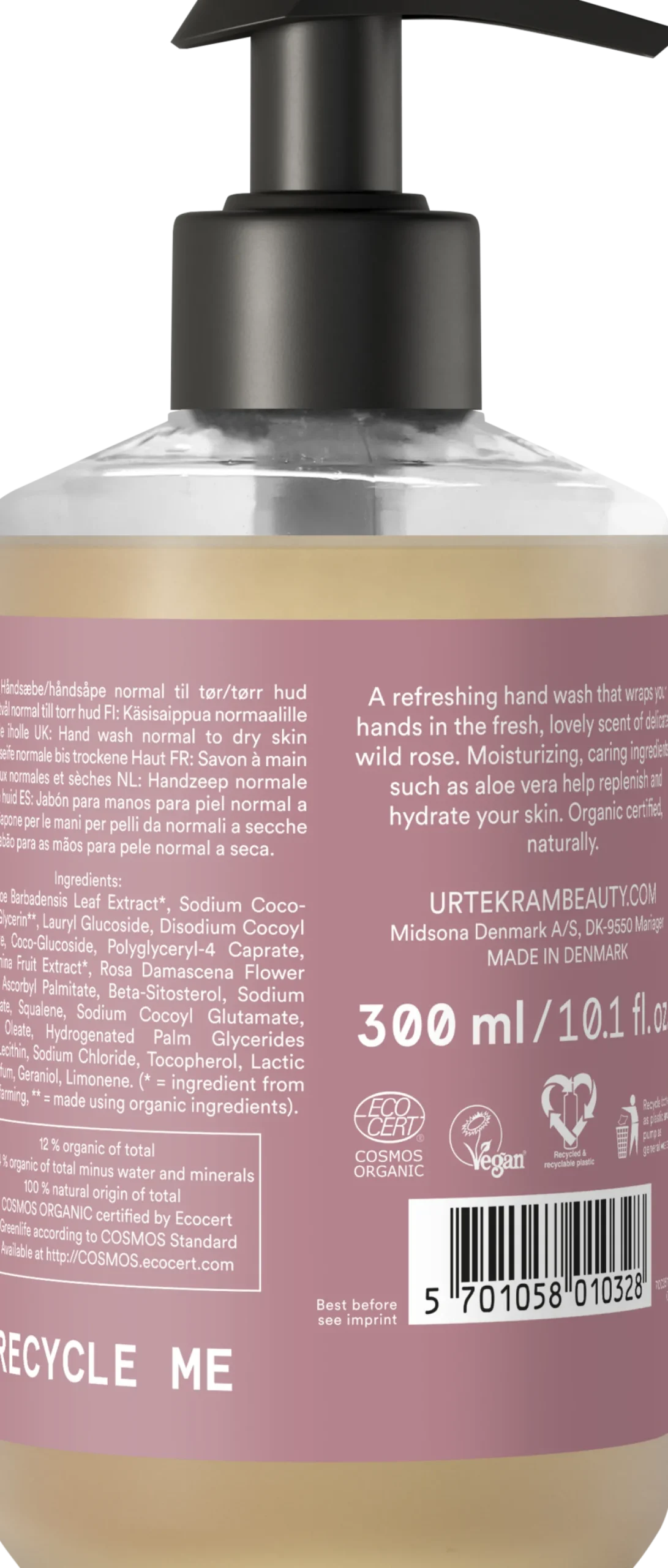 Soft Wild Rose Hand Wash, 300 ml