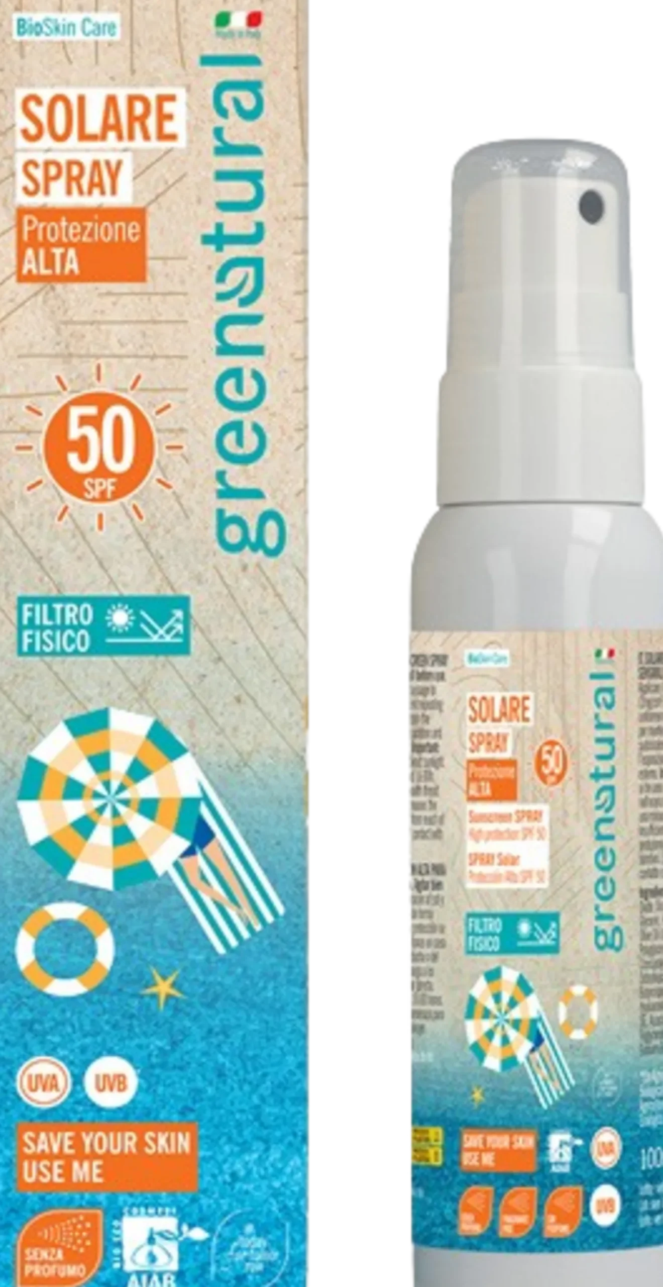 Solare Spray SPF 50, 100 ml