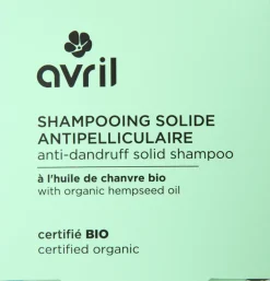 Solid Anti-Dandruff Shampoo, 60 g