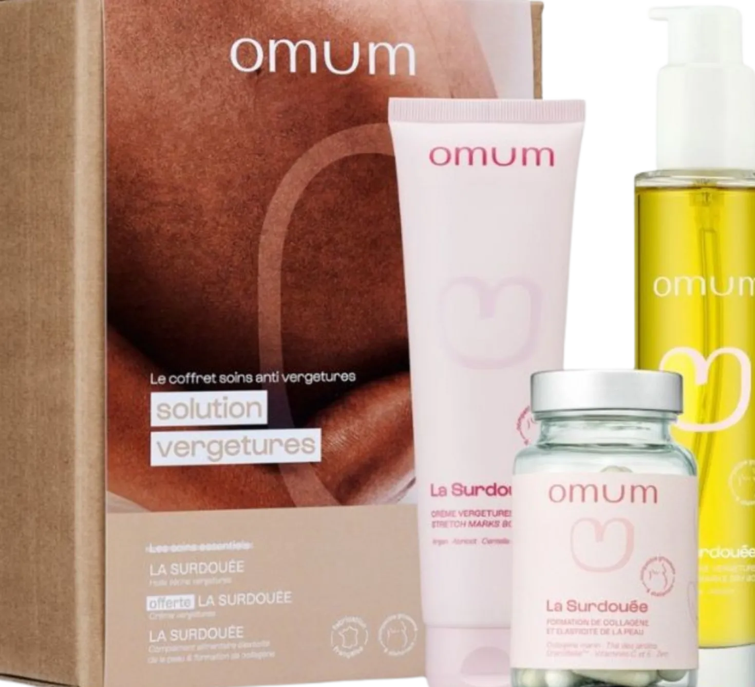 Solution Vergetures Anti-Stretch Mark Skincare Set
