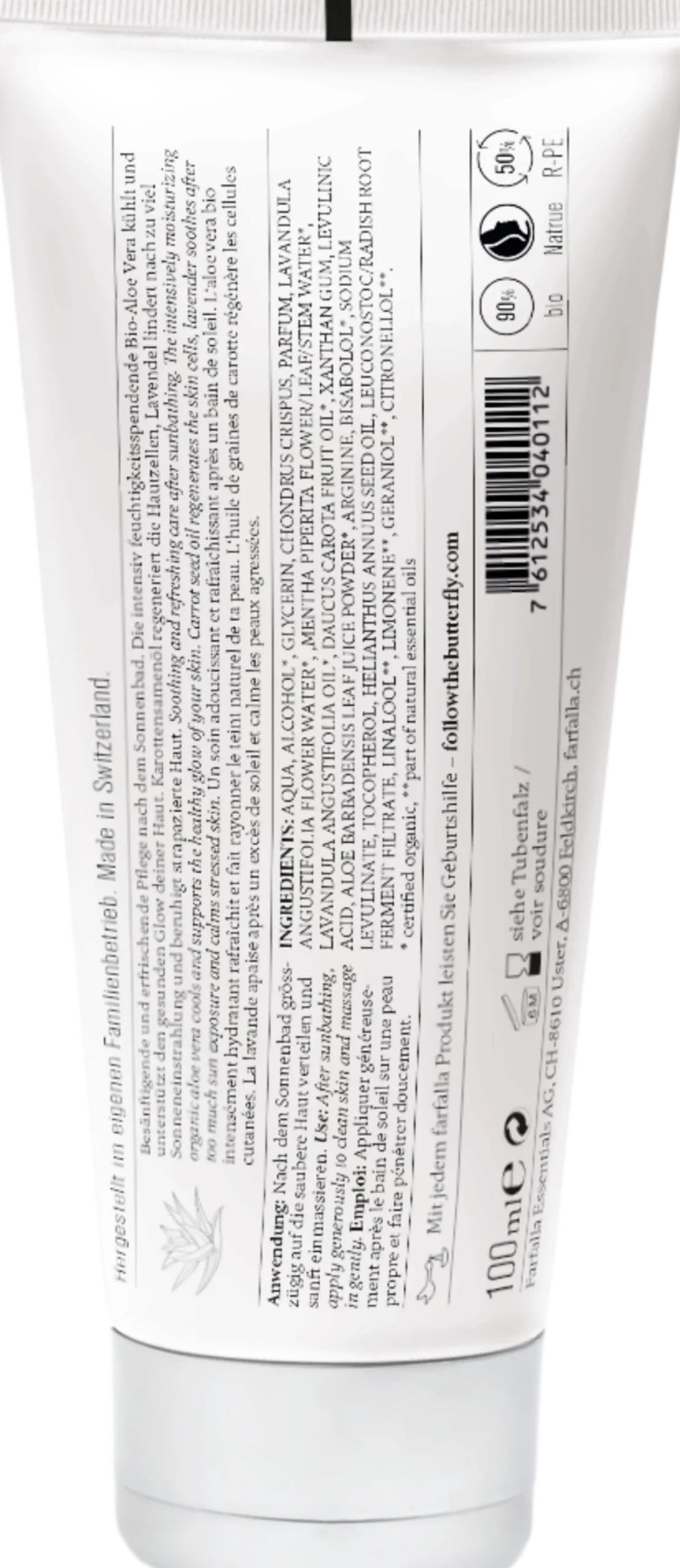 SOS After Sun E+ Aloe Vera Gel, 100 ml