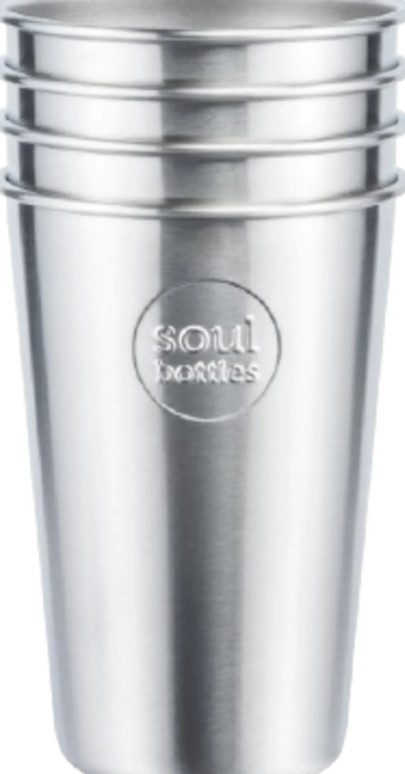 Soulcup Steel, Capacità 4x 0,4 l (4 pezzi)