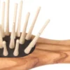Spazzola per Capelli Lunghi in Legno d'Ulivo a 5 File