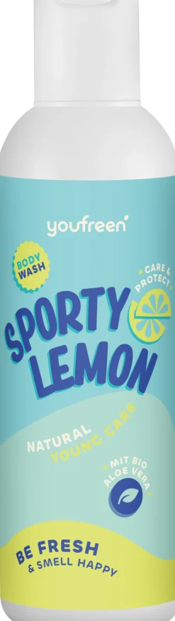 Sporty Lemon Body Wash, 200 ml