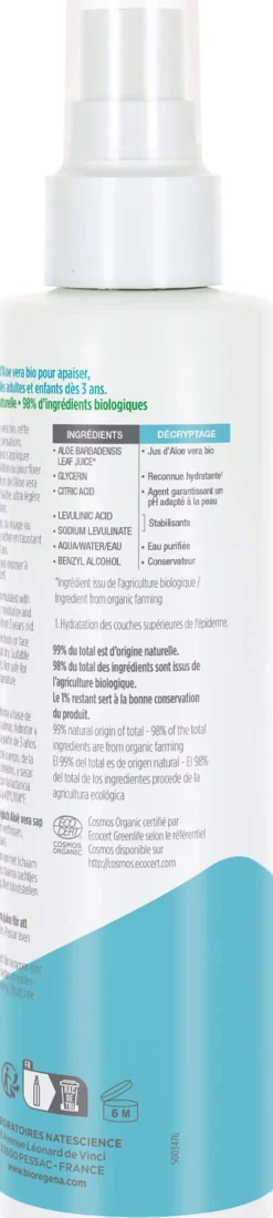 Spray Doposole all'Aloe Vera, 200 ml