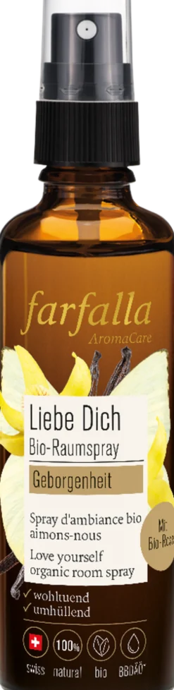 Spray per Ambienti alla Rosa Bio, 75 ml