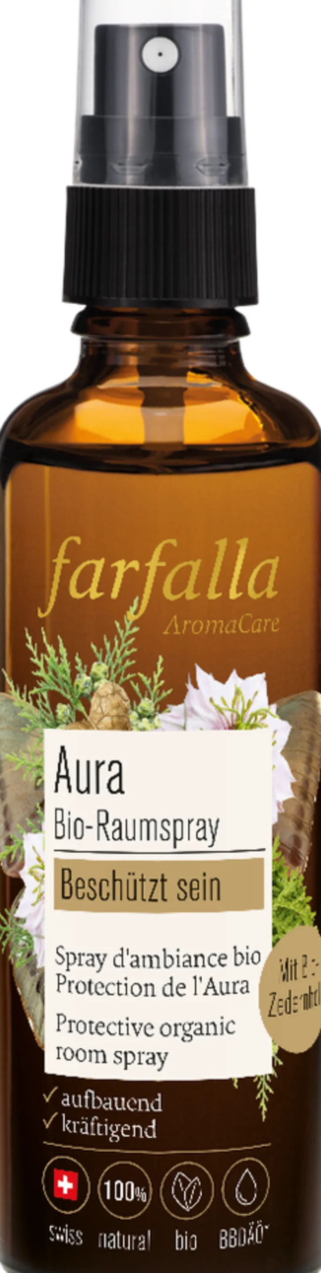 Spray per Ambienti Bio Aura, 75 ml