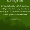 Spring Rain Organic Fresh Fragrance, 200 ml