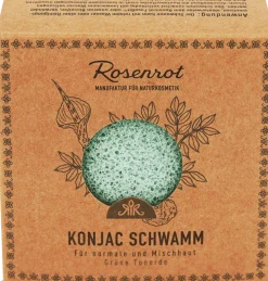 Spugna Konjac all'Argilla Verde