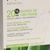 Strisce Depilatorie per il Viso, 20 pezzi