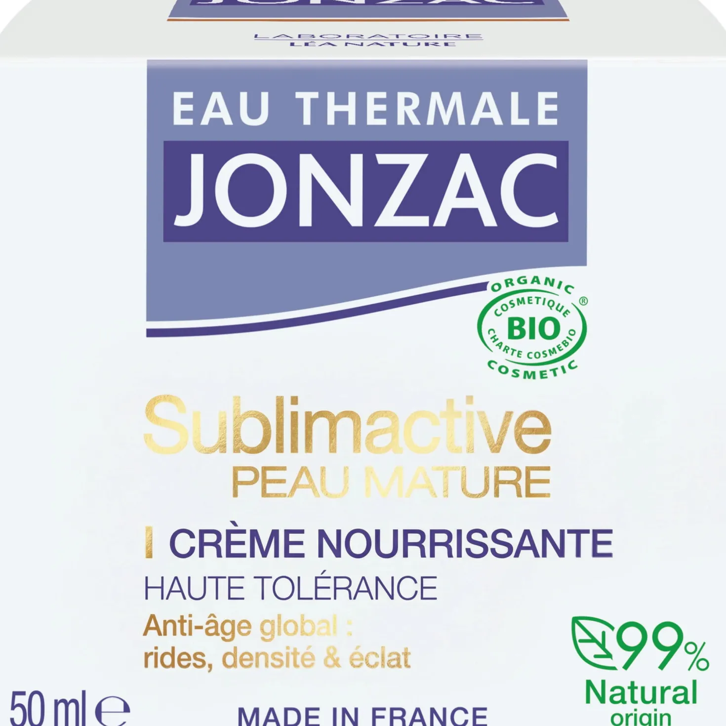 Sublimactive Peau mature Nourishing Cream, 50 ml