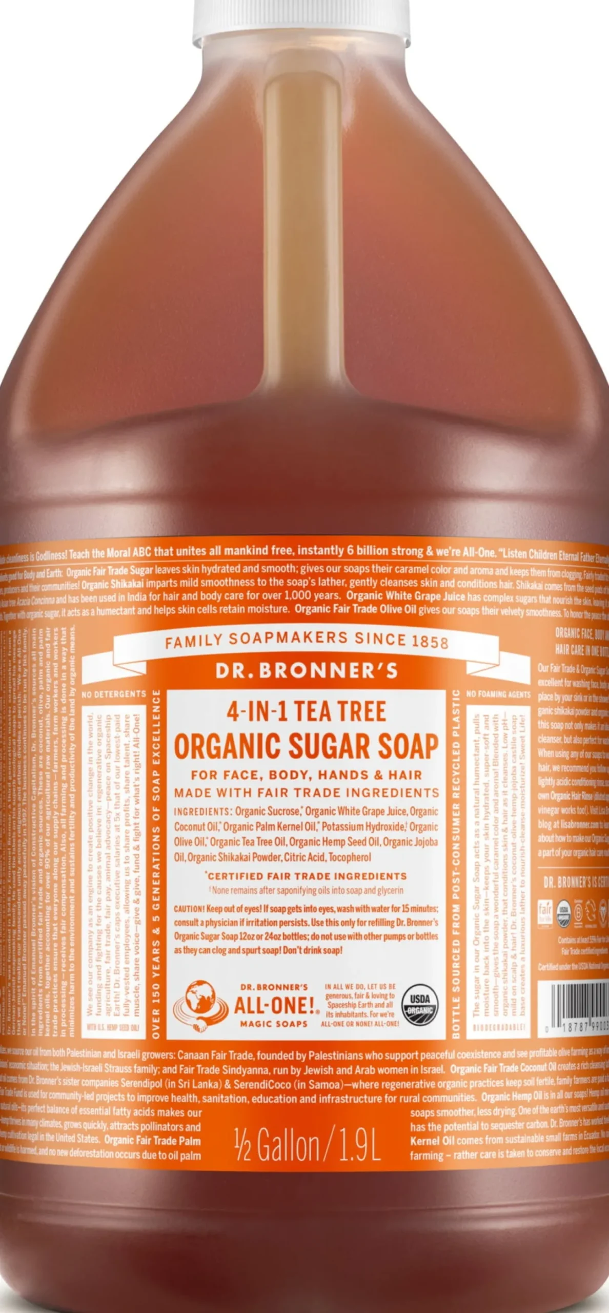 Sugar Soap - Melaleuca, 1,90 L