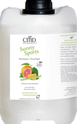 Sunny Sports Shampoo & Gel Doccia Formato Famiglia, 2,50 L