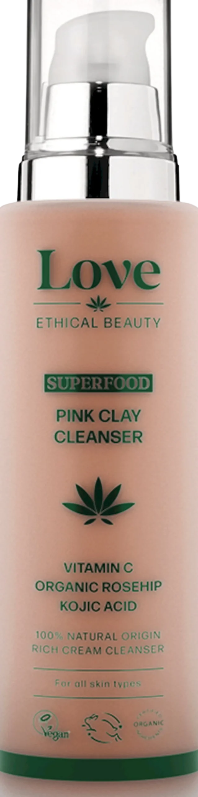 Superfood Pink Clay Cleanser, 100 g