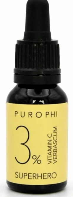 Superhero Vitamina C + Verbasco 3% , 15 ml