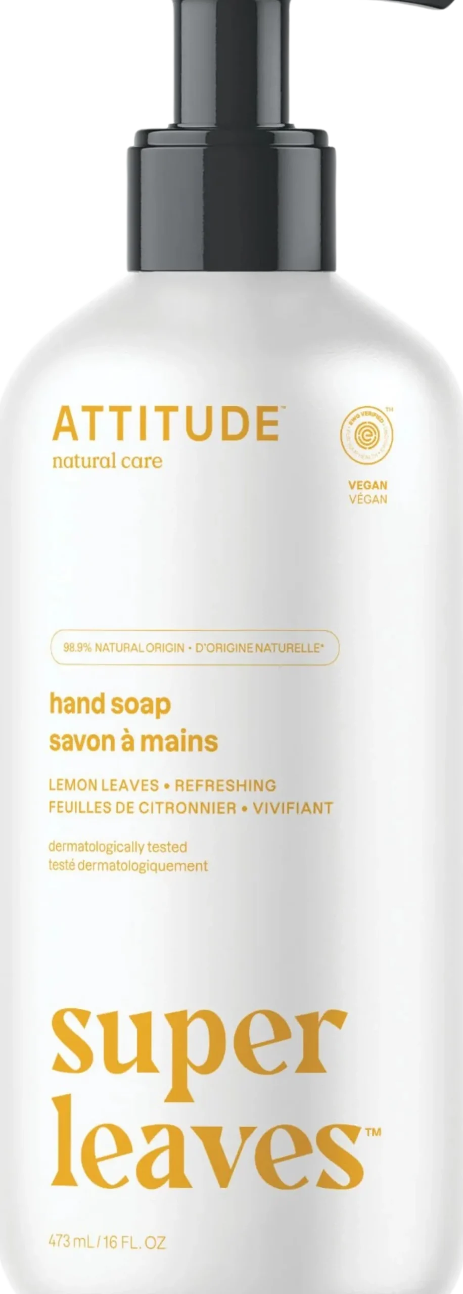 Super Leaves - Hand Soap Lemon Leaves, 473 ml