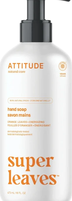 Super Leaves - Hand Soap Orange Leaves, 473 ml