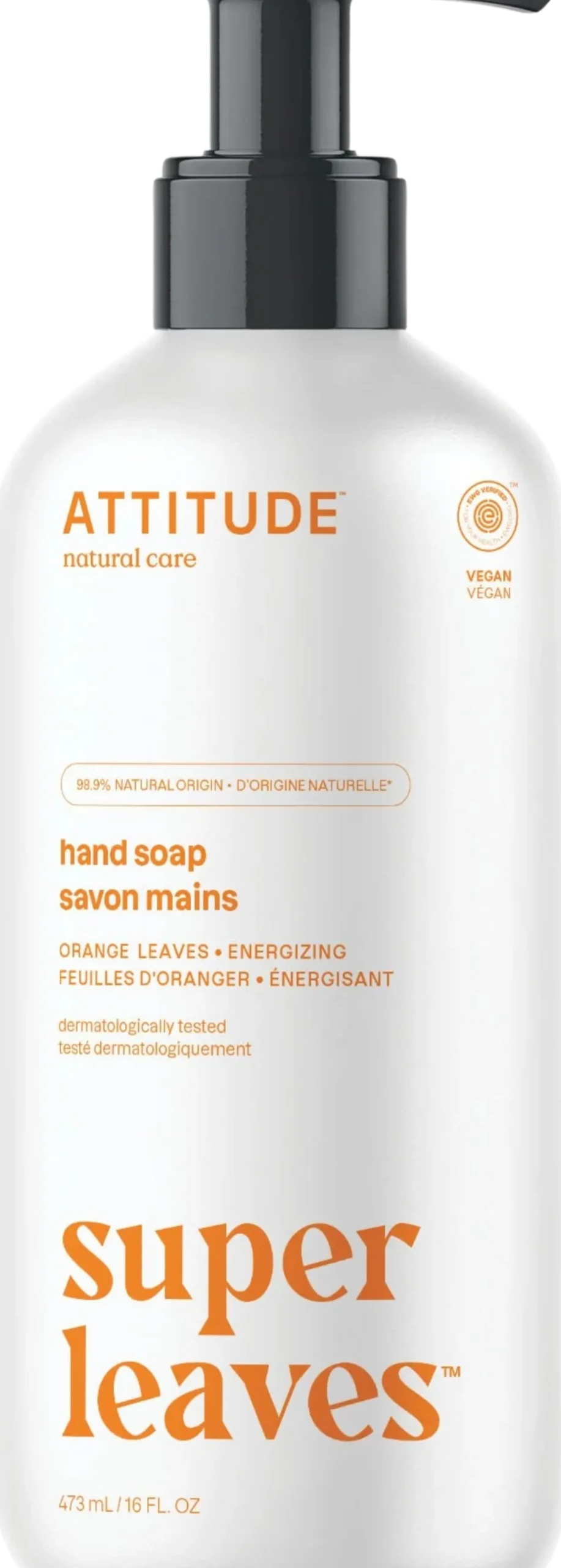 Super Leaves - Hand Soap Orange Leaves, 473 ml