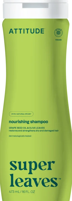 Super Leaves - Nourishing & Strengthening Shampoo, 473 ml