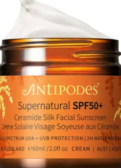 Supernatural Ceramide Silk Facial Sunscreen SPF50+, 60 ml