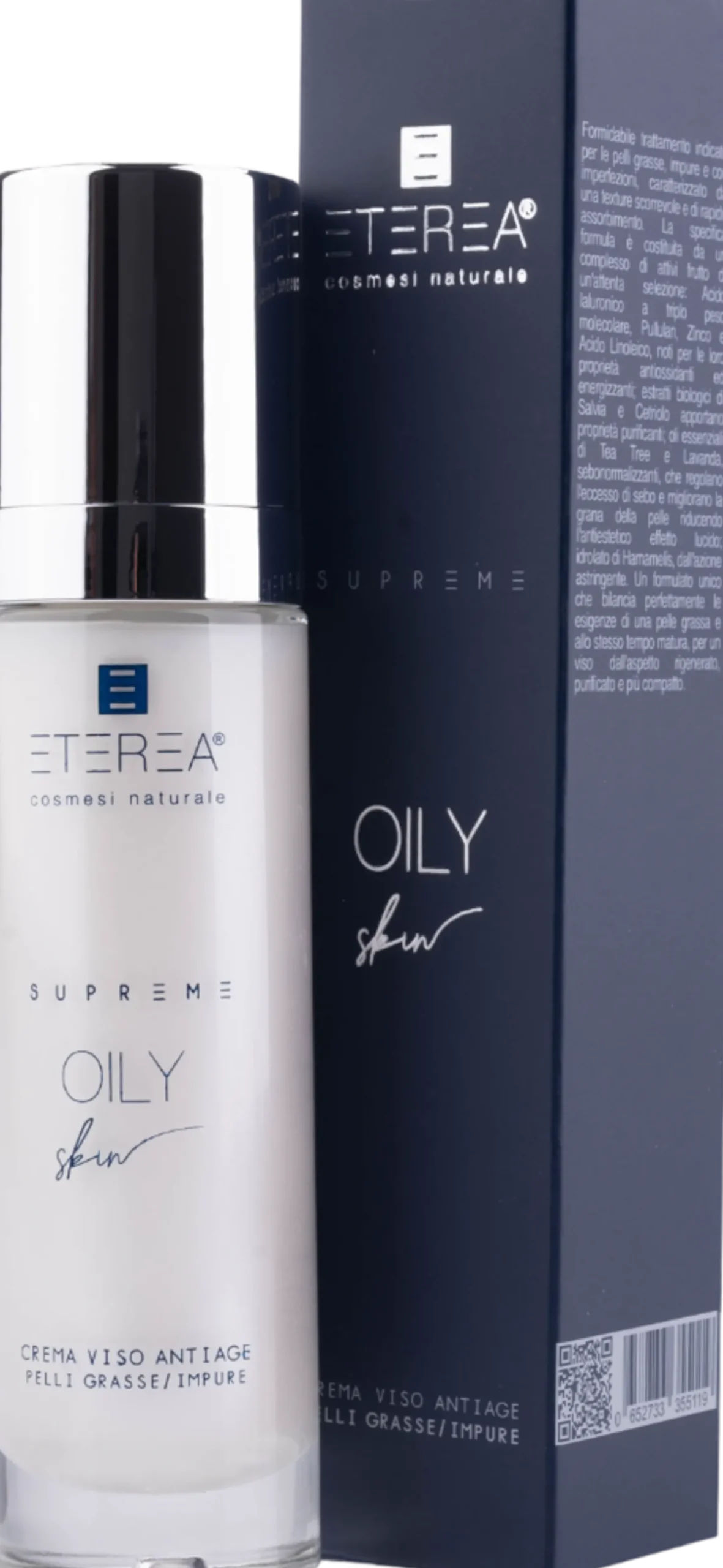 Supreme Crema Viso Anti Age Pelli Grasse e Impure, 50 ml