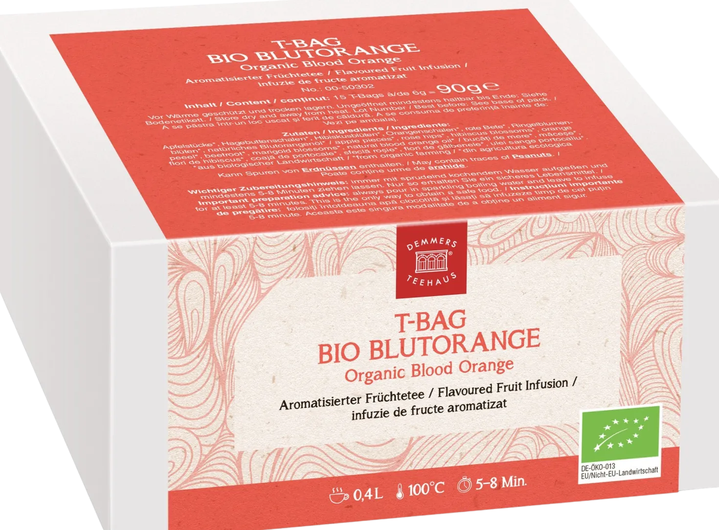 T-Bag Bio - Arancia Rossa, 15 bustine (90 g)