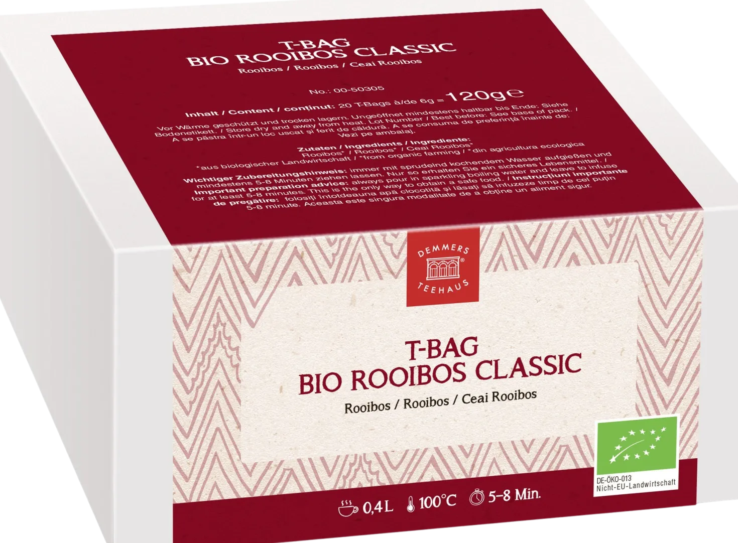 T-Bag Bio - Rooibos Classic, 20 bustine (120 g)