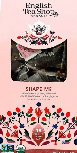 Tè Bio Shape Me, 15 bustine piramidali (30 g)