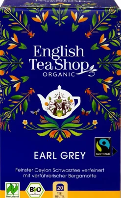 Tè Earl Grey Bio, 20 bustine