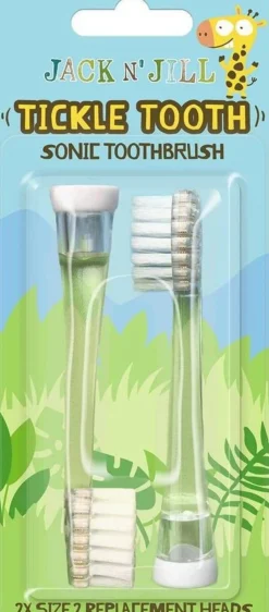 Testine per Spazzolino Tickle Tooth, 2 pezzi