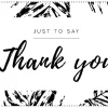Thank You! - Buono Regalo Stampato, 1 pz.
