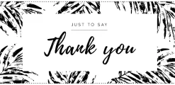 Thank You! - Buono Regalo Stampato, 1 pz.