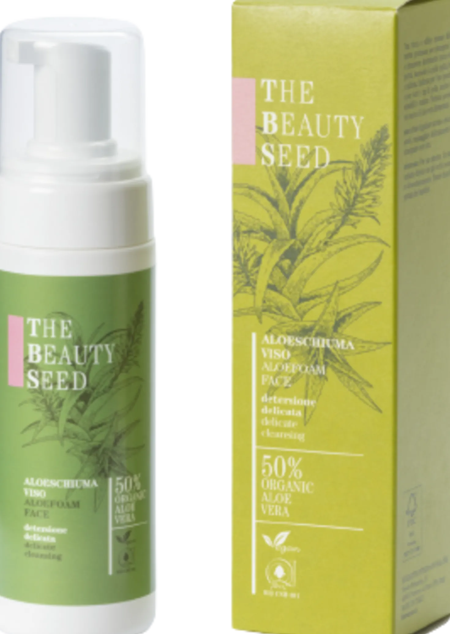 THE BEAUTY SEED Aloeschiuma Viso, 150 ml