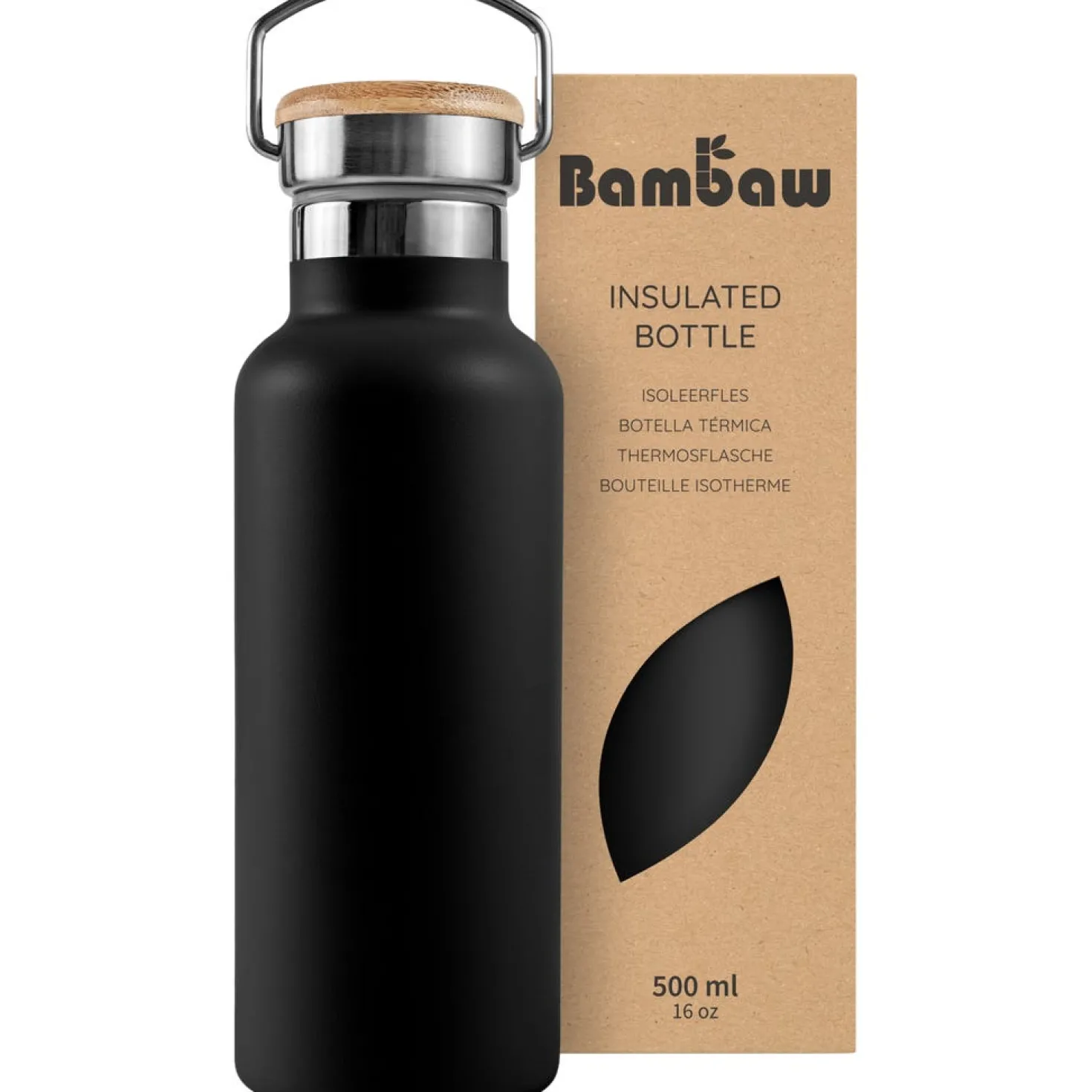 Thermos in Acciaio Inossidabile, 500 ml, Natural Steel