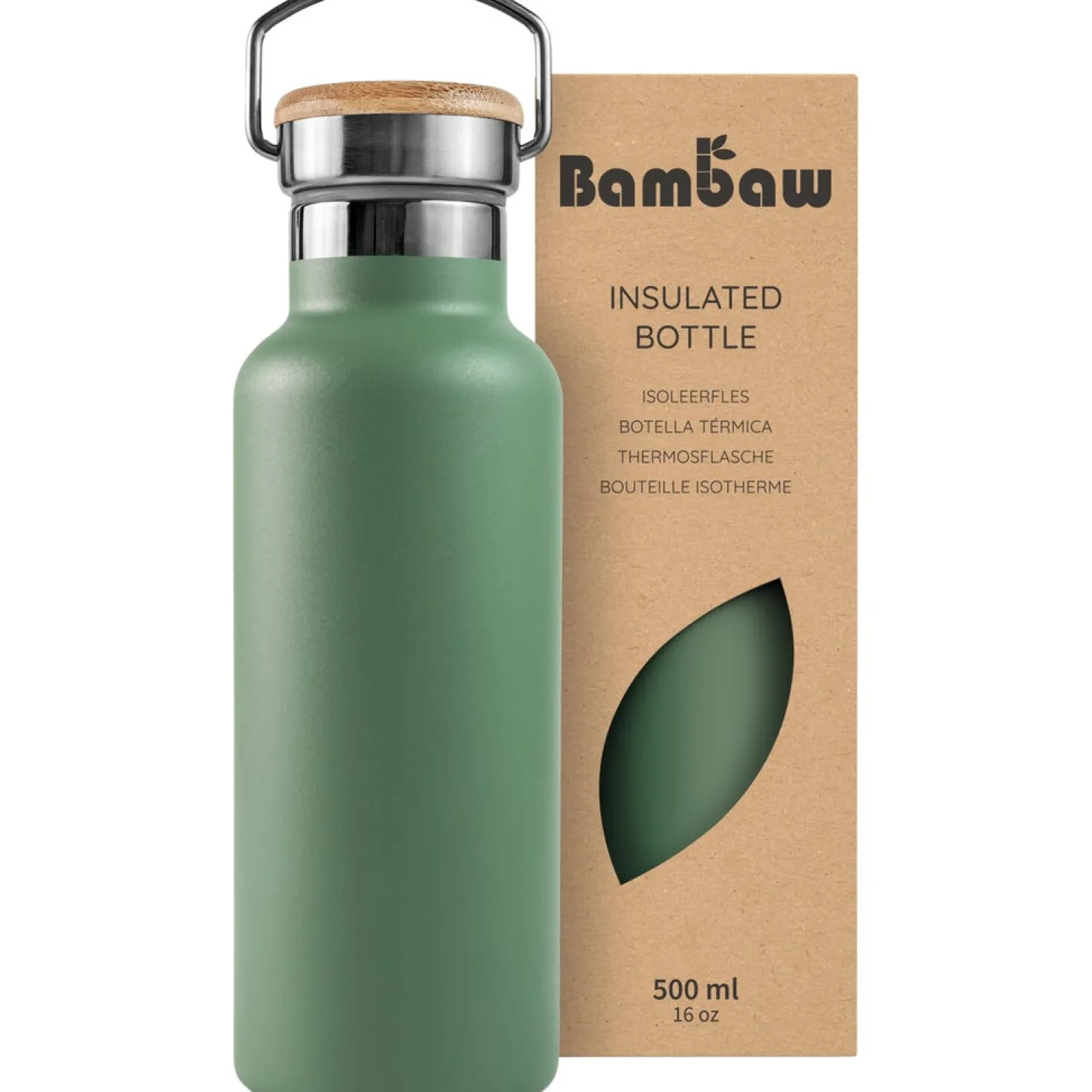 Thermos in Acciaio Inossidabile, 500 ml, Natural Steel