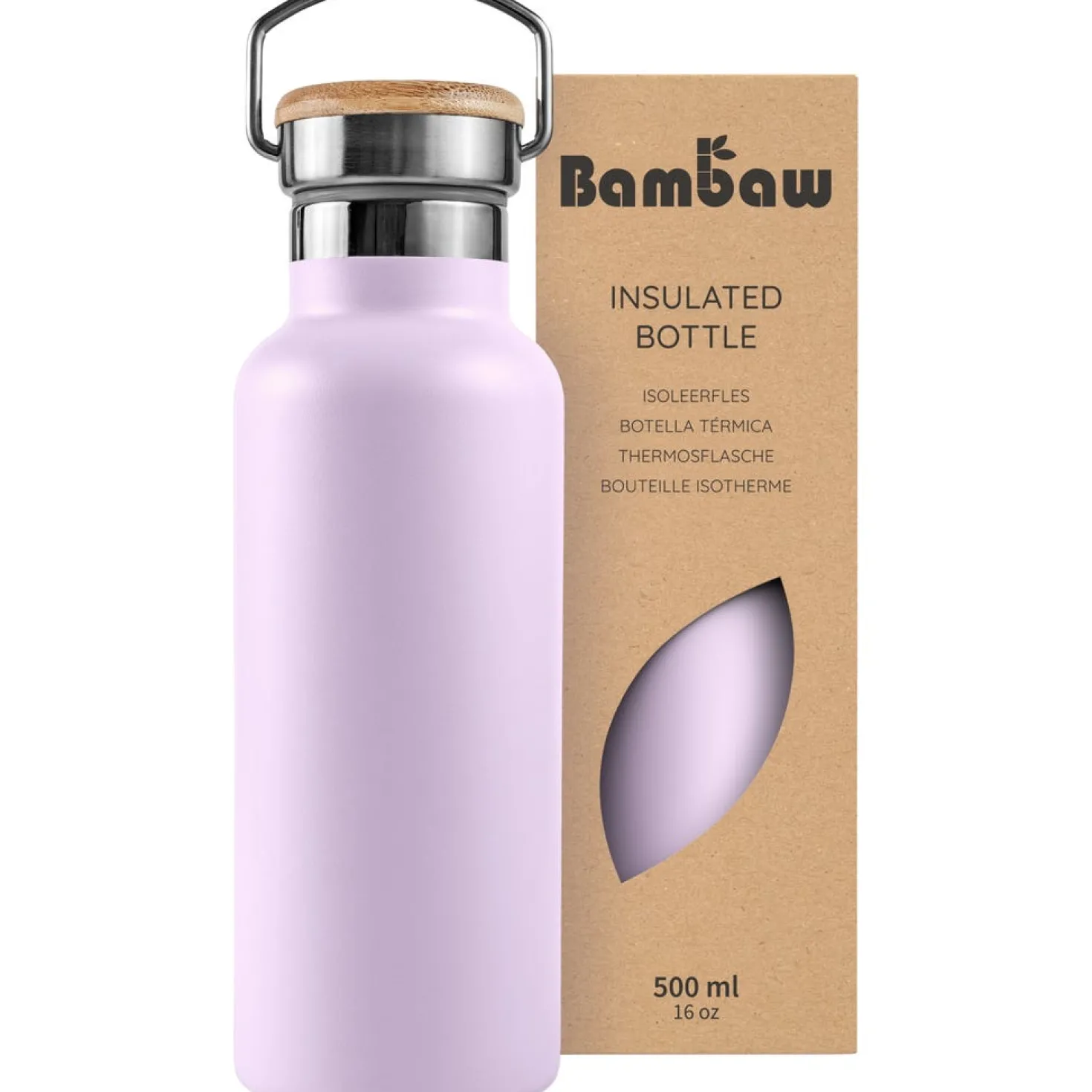 Thermos in Acciaio Inossidabile, 500 ml, Natural Steel