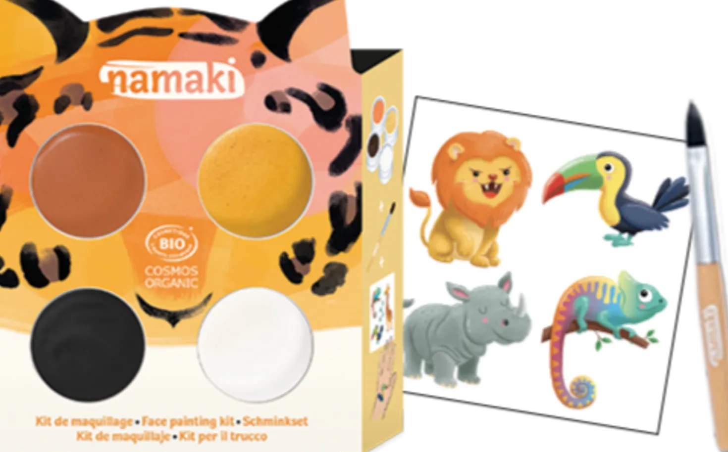 Tiger Face Painting Kit, 24 g