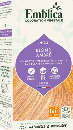 Tinta Vegetale Biondo Ambrato Nr. 7.3, 100 g