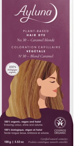 Tinta Vegetale Biondo Caramello nr.30, 100 g