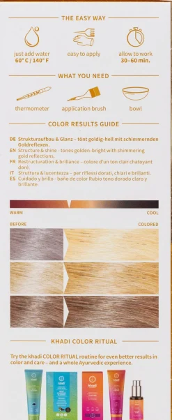 Tinta Vegetale - Biondo Oro, 100 g