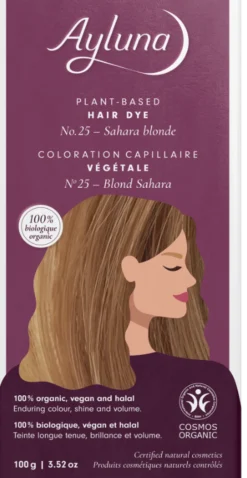 Tinta Vegetale Biondo Sahara nr.25, 100 g
