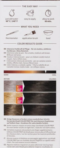 Tinta Vegetale - Castano Cenere, 100 g