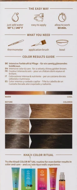 Tinta Vegetale - Castano Dorato, 100 g