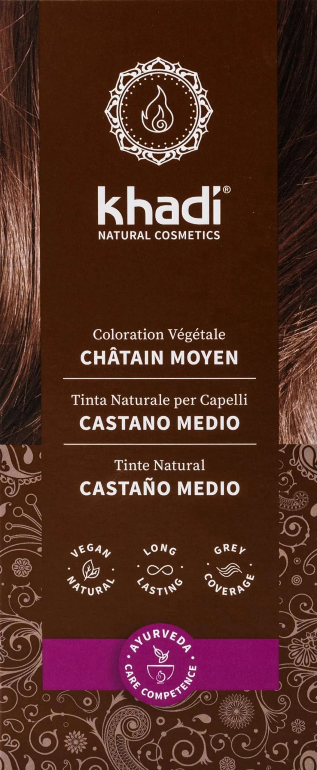 Tinta Vegetale - Castano Medio, 100 g