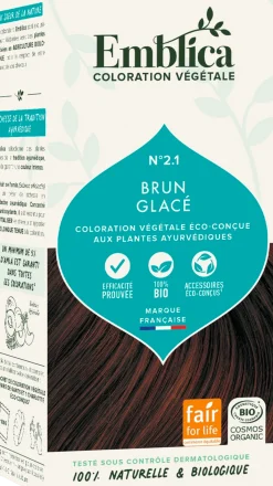 Tinta Vegetale Castano Scuro Freddo Nr. 2.1, 100 g